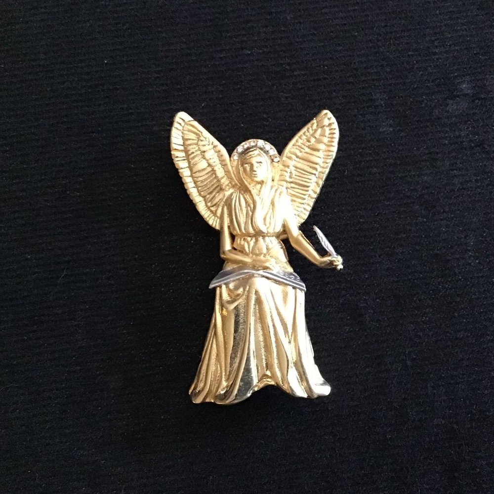 Angel At Work Pin Swarovski #1824 LOT OF 3